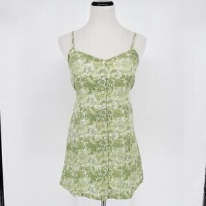 American Eagle Rayon Womens Mini Sundress SMALL Babydoll Festival Floral Airy S